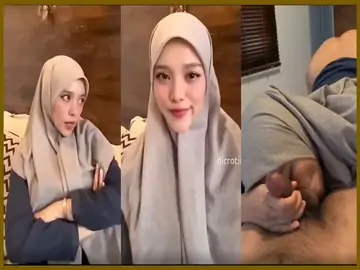 Zahra Cewek Hijab Ini Jago Banget Kalo Di Suruh Sepong Sampe Mentok poster